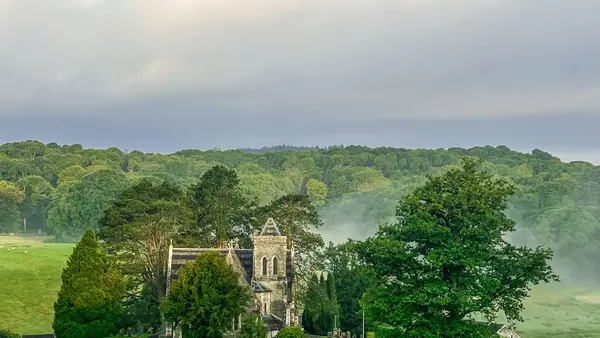 English country church in the Berkshire countryside near Newbury, R.C. Smallbone Funeral Directors